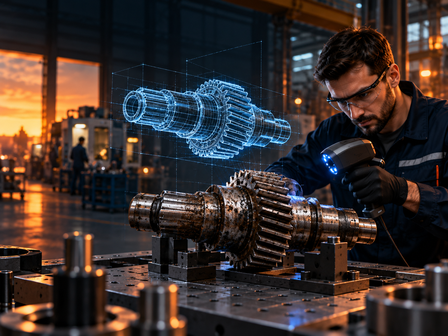 Reverse engineering spare part